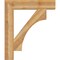 Ekena Millwork Westlake Block Rough Sawn Bracket, Western Red Cedar, 6"W x 34"D x 40"H BKT06X34X40WTL05RWR - alternate 4